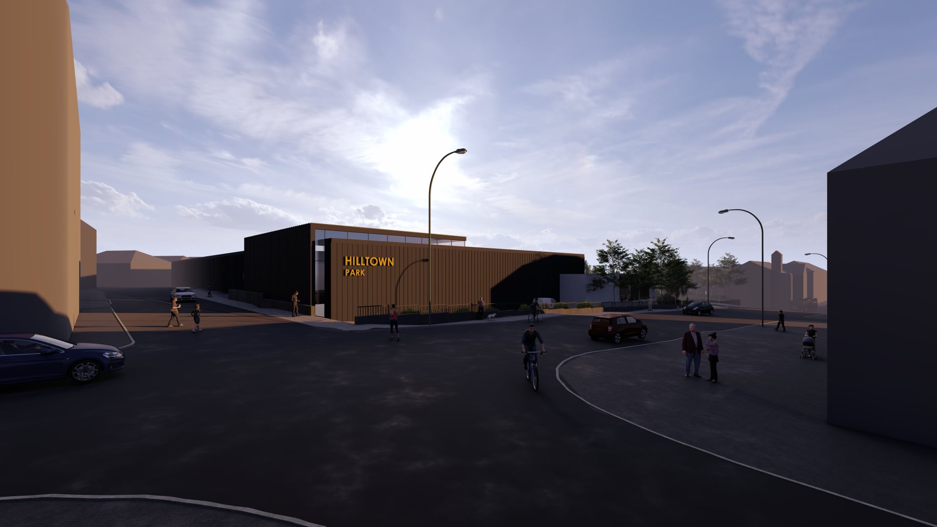 Hilltown Leisure Park Dundee Architect Drawings