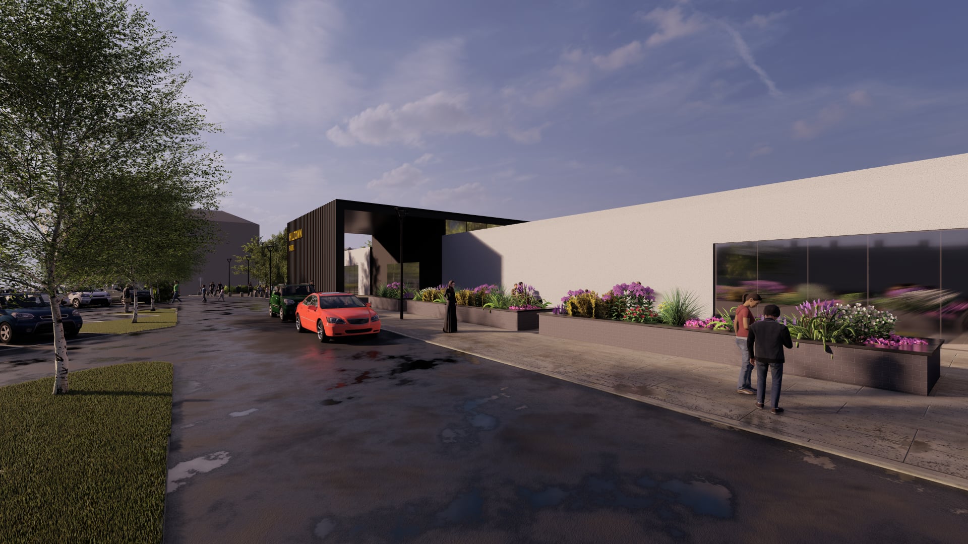Hilltown Leisure Park Dundee Architect Drawings