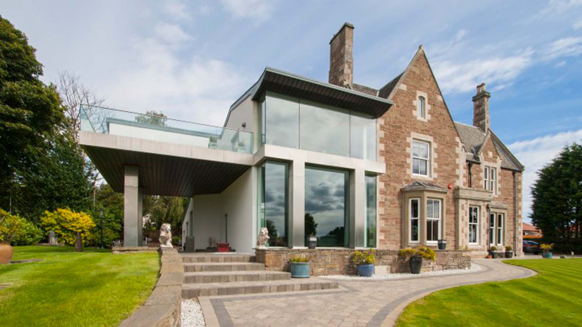 Brackenbrae Glass Extension Brunton Design