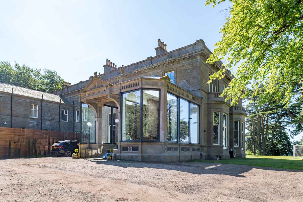 Large Glass Extension Listed Property