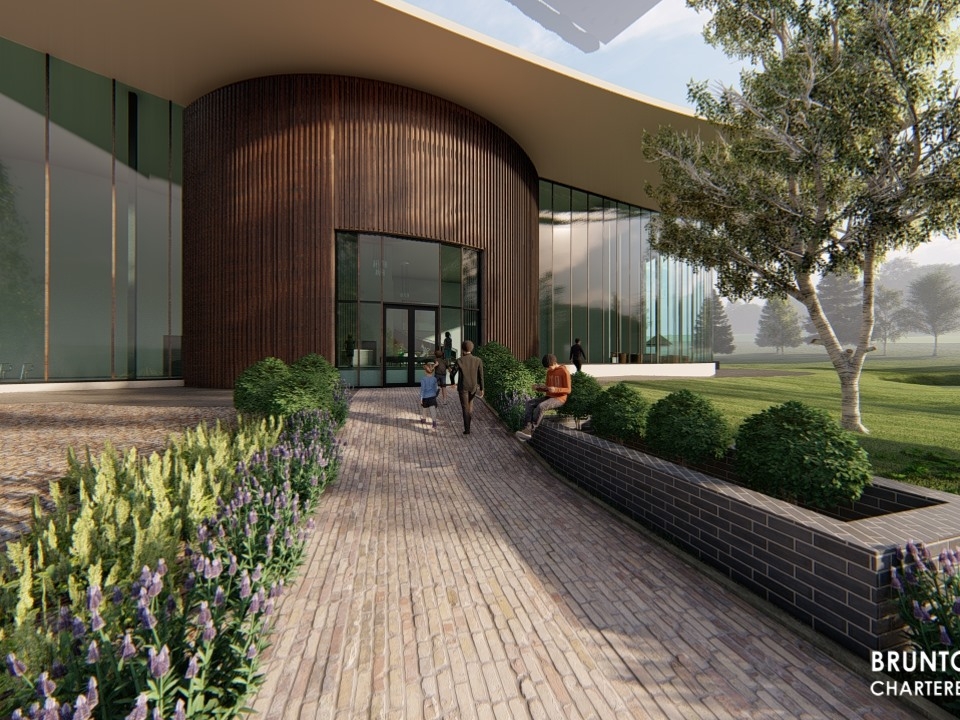 Kingdom Country Park Architects Drawings Entrance