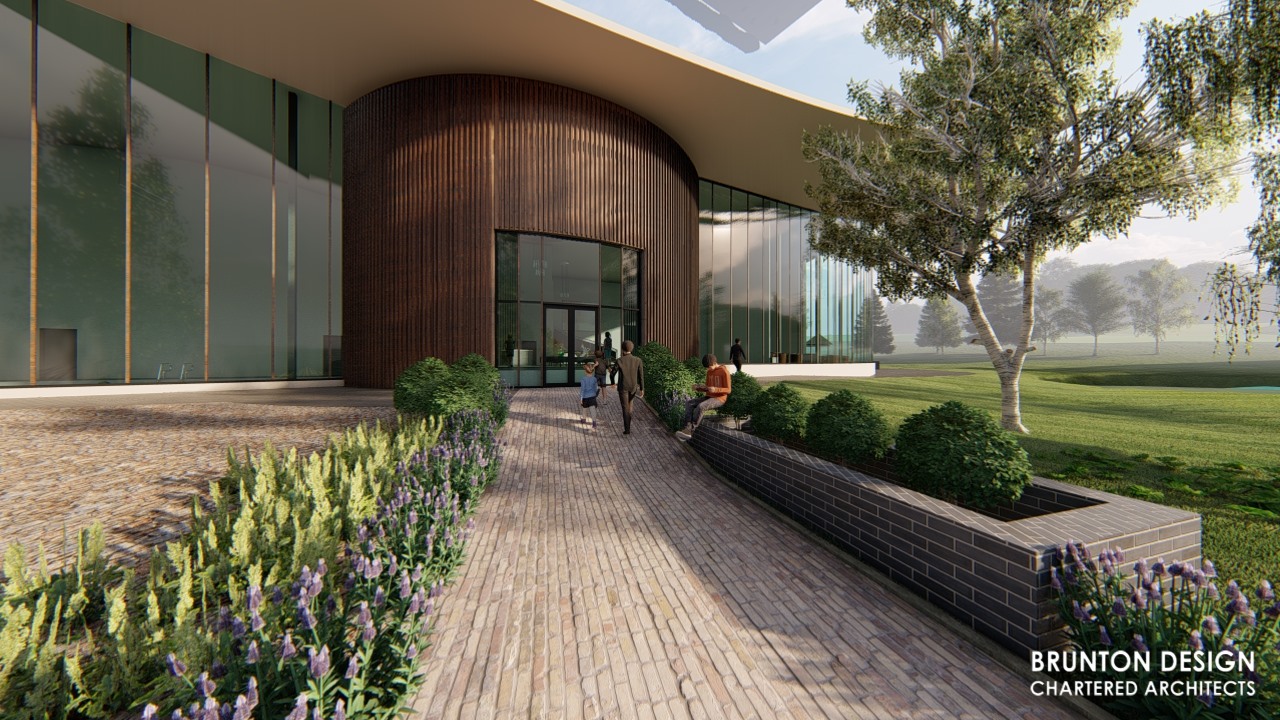 Kingdom Country Park Architects Drawings Entrance