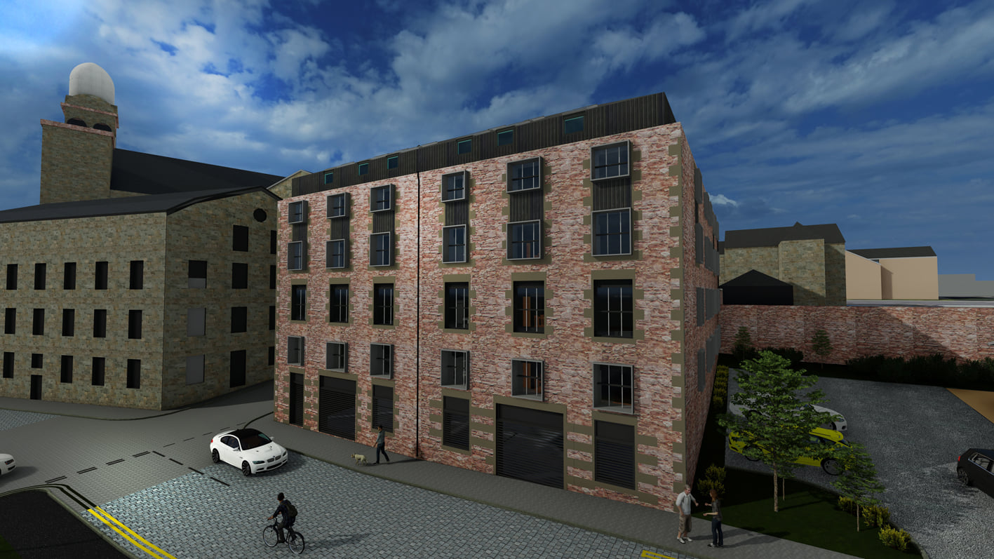 Baxters Mill Development Dundee Architect Drawings