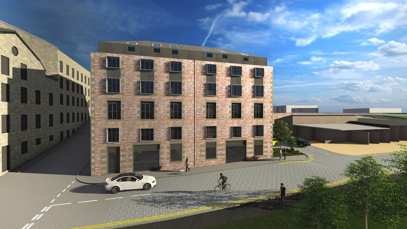 Baxters Mill Development Dundee Architect Drawings