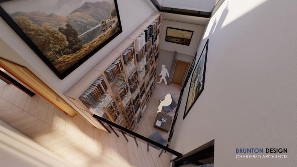 House Interior Library