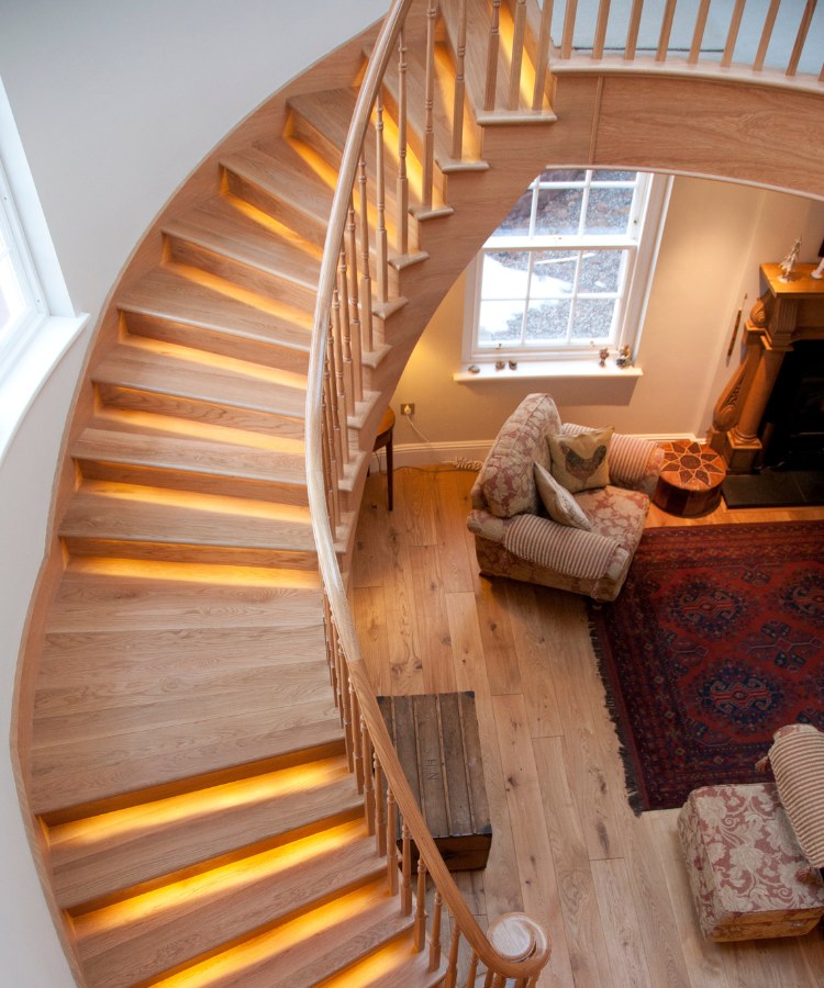 Balendoch Residential House Staircase View Downstairs