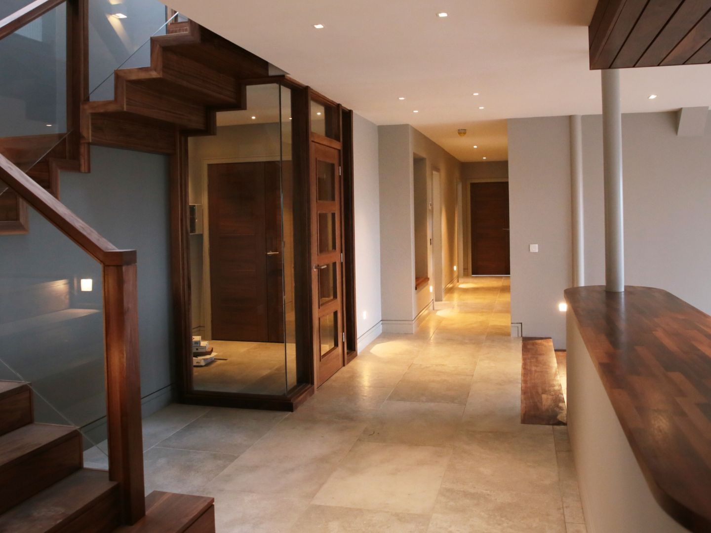Gordon House Hallway & Staircase