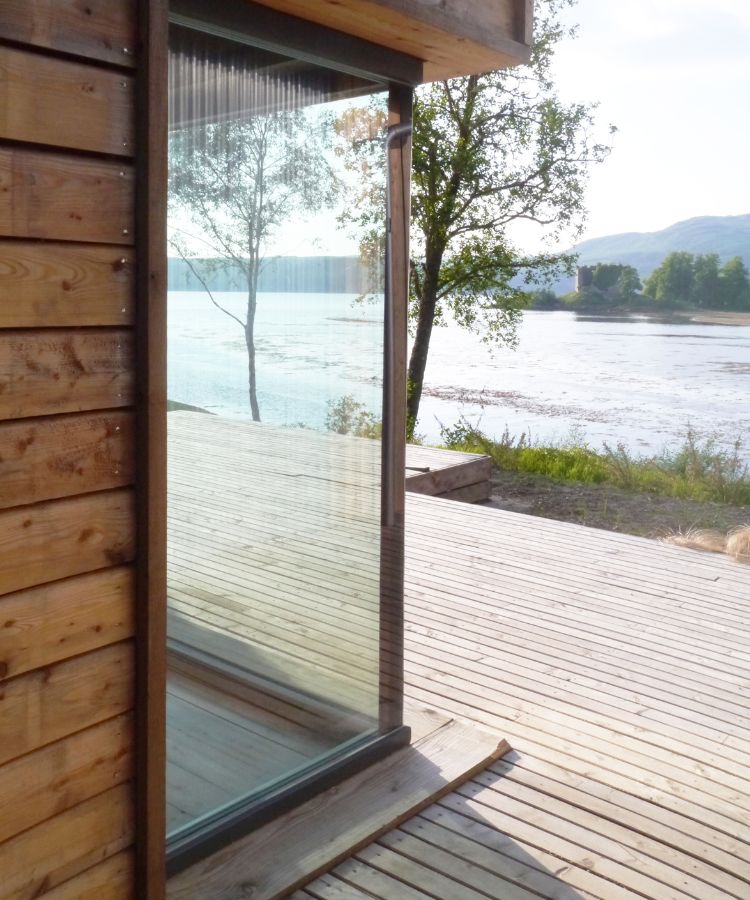 Inver Bothies Outside water views